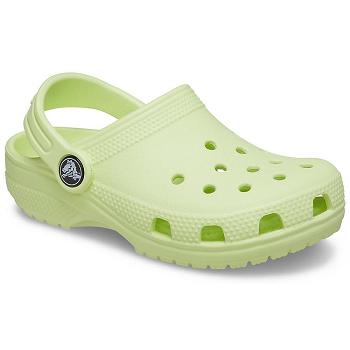 Crocs Classic Clog Zelene - Detske Dreváky